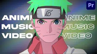 How to Edit Anime Music Video AMV for Beginners in Premiere Pro