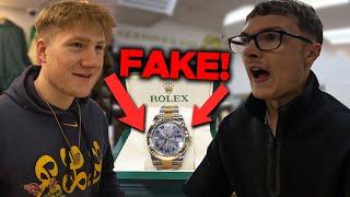 Customer Tries Selling A FAKE ROLEX... (Exposed)