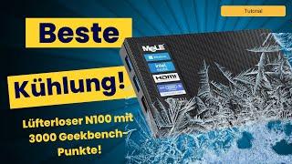 So bleibt dein Mele Quieter 4C kalt: Intel N100 lüfterlos mit 3000 Geekbench-Punkte | Anleitung 2025