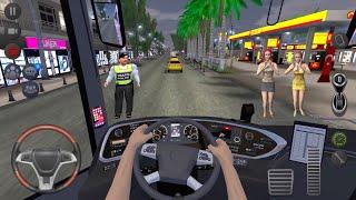 Long City Bus Driver  Bus Simulator : Ultimate Multiplayer! Bus Wheels Games Android