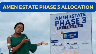 Amen Estate Phase 3 Batch A Allocation