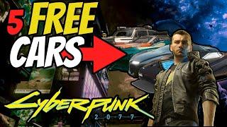 5 Free Cars in Cyberpunk 2077