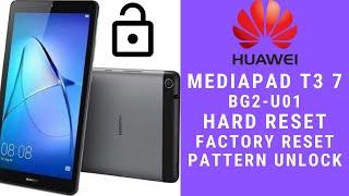 HUAWEI BG2-U01(MediaPad T3 7) HARD RESET | FACTORY RESET | PATTERN UNLOCK _DONE