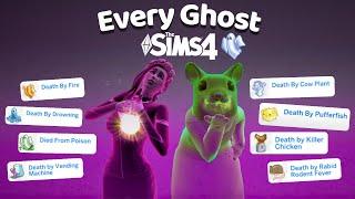 Every Ghost in the Sims 4 (2023) 