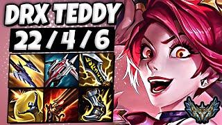 Jinx vs Aphelios ADC [ Teddy + PentaKill ] Korea Challenger 25.12