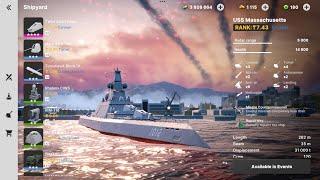 New Ship USS Massachussets - This Ship Carrying 2x TOPOL-M bruh.. - Warships Mobile II