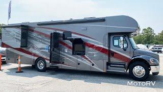 Super C Freightliner 2021 Motorhome Renegade Valencia 35MB Powered by 6.7L 360HP Cummins