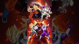 Cc Goku and Cc vegeta vs friza and cooler #dragonballanime