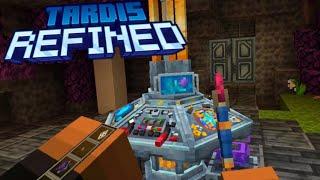 FLYING THE TARDIS IN VR (TARDIS REFINED MOD) | QUESTCRAFT VR