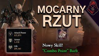 Mocarny Rzut - Build pod nową zdolność Barbarzyńcy w Diablo 4 Vessel of Hatred!