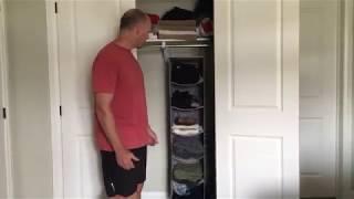 Neatfreak 6 Shelf Closet Organizer, Grey - Corey's Testimonial