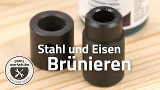 Stahl Brünieren - Anleitung mit Tifoo Black Devil Brünierset