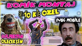 PUBG MOBİLE KOMİK MONTAJ - SOLO TÜRK - (10 K ÖZEL) GÜLMEK GARANTİ