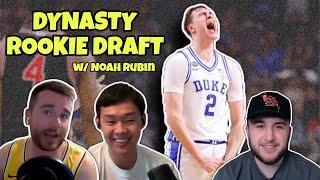2025 Dynasty Basketball Rookie Mock Draft (w/ Noah Rubin)