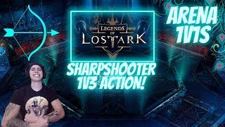 LOST ARK ARENA 1V1S! SHARPSHOOTER/HAWKEYE! AHHHHHHH!!!!!!