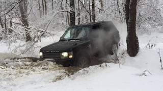 Range Rover Vogue L322 на жестком бездорожье!