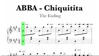 Luca, ABBA - Chiquitita Ending Sheet Music