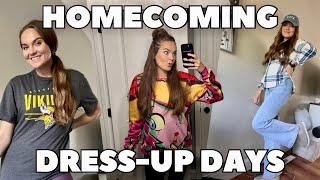 *anticlimactic* homecoming dress-up day lookbook! | KatieVision