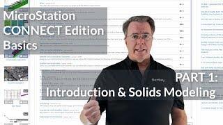 MicroStation CONNECT Edition 3D Basics: 01 Introduction & Solids Modeling