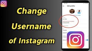 How to Change Username of Instagram | Change Instagram Username in Mobile | Change Insta Username