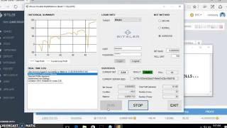 Bitsler Bot Nov2016. Risk Control implemented. Win easy 2BTC Month Proof of work