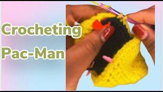 I crocheted PAC-Man Part 1