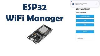 ESP32 WiFi manager Code Explained