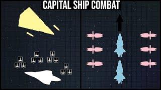 The Basics of CAPITAL SHIP COMBAT Explained | Star Wars Battle Breakdown