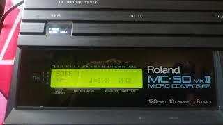 Roland mc 50,modified with gotek flashfloppy ..