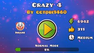 CRAZY 4  GEOMETRY DASH