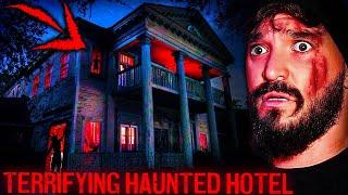 OVERNIGHT in HAUNTED BLACK SWAN INN w/ PARANORMAL FILES *TERRIFYING*