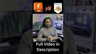 Fusion 360 vs Blender Everything You Ever Need to Know #HalloweenSwain #fusion360 #blender #guide