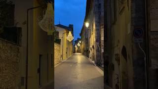 Christmas Chandeliers and Medieval Tuscan towers  #travel #tuscany #visittuscany #christmas