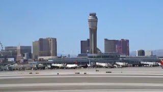 LVMPD: Man breaks doors at Las Vegas airport, ran to private plane