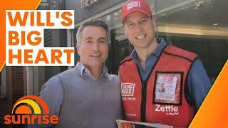 Prince William spotted selling Big Issue on streets of London | Sunrise