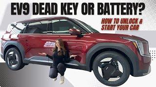 How To: Enter a Kia EV9 with a Dead Battery or Key Fob!