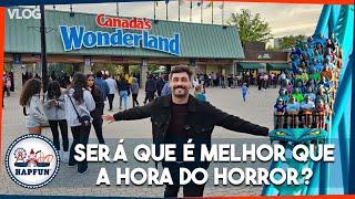 Como é o HALLOWEEN do MAIOR parque do CANADÁ? Canada's Wonderland | Hapfun