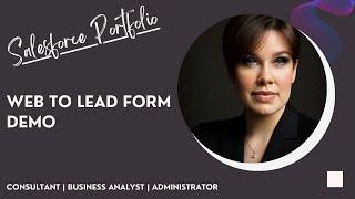 Salesforce Portfolio | Web to Lead Form Demo