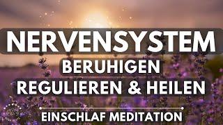 Nervensystem sanft regulieren & beruhigen  Einschlafmeditation  174Hz & Affirmationen