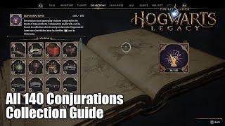 Hogwarts Legacy - All 140 Conjurations Collection Location Guide