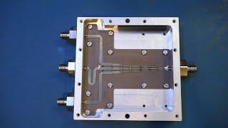 Testing/Teardown of a 2-4 GHz 3 Way Wilkinson Power Divider/Combiner from Werbel Microwave