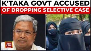 Karnataka Government Accused Of Selective Case Dropping Amid Pro-Hijab Protests | India Today