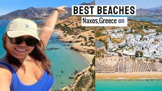 Best Beaches in Naxos and it's hidden Gems! ️|  Naxos Greece Travel Guide