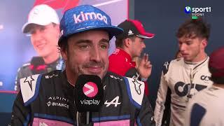 Fernando Alonso Post Sprint F1 Sau Paulo Brazil GP 2022