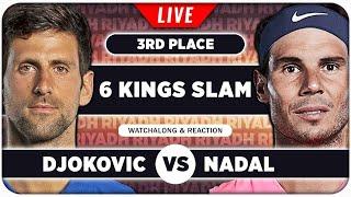 DJOKOVIC vs NADAL • Six Kings Slam 2024 • LIVE Tennis Watchalong