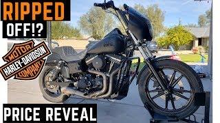 Ripped Off? How Much I Paid: Club Style Harley Davidson Street Bob Custom Buy Stock vs Built