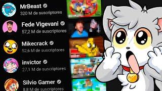 Estos son los VÍDEOS MÁS VISTOS de los YOUTUBERS 