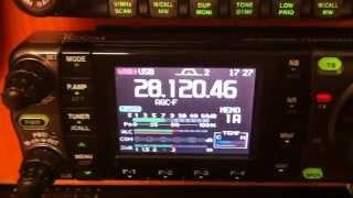 IC 7000  PSK31 10M  45Watt  SWR