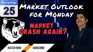 Stock Market Outlook: NIFTY & BANK NIFTY Analysis for 25 November 2024, Monday