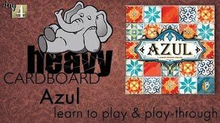 Azul 2p Play-through, Teaching, & Roundtable discussion by Heavy Cardboard